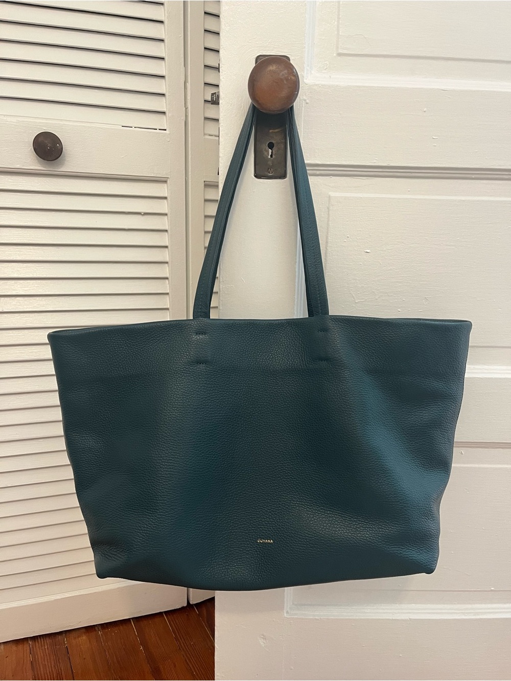 Cuyana classic Easy Tote - deep ocean - Picture 6 of 7